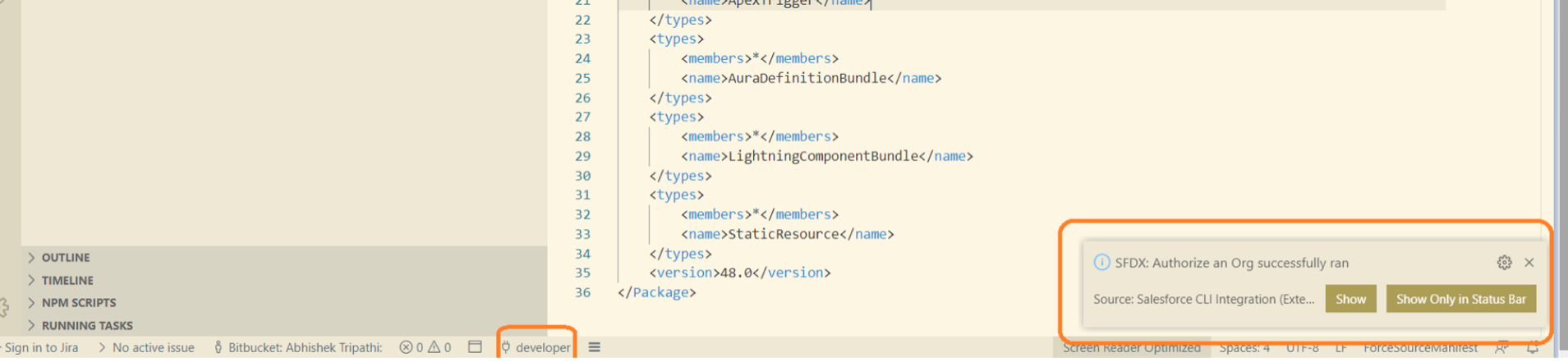Visual Studio Code – Salesforce DX with GIT – Abhishek