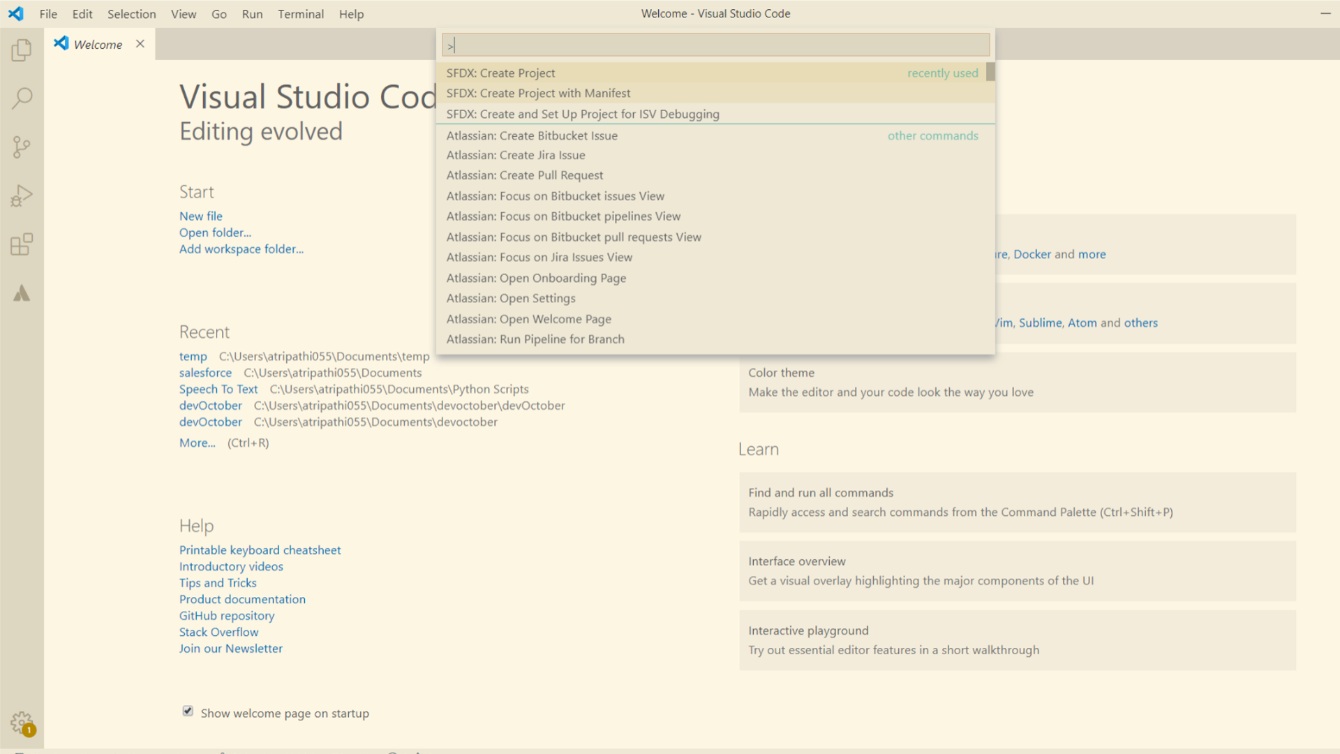 Visual Studio Code – Salesforce DX with GIT – Abhishek
