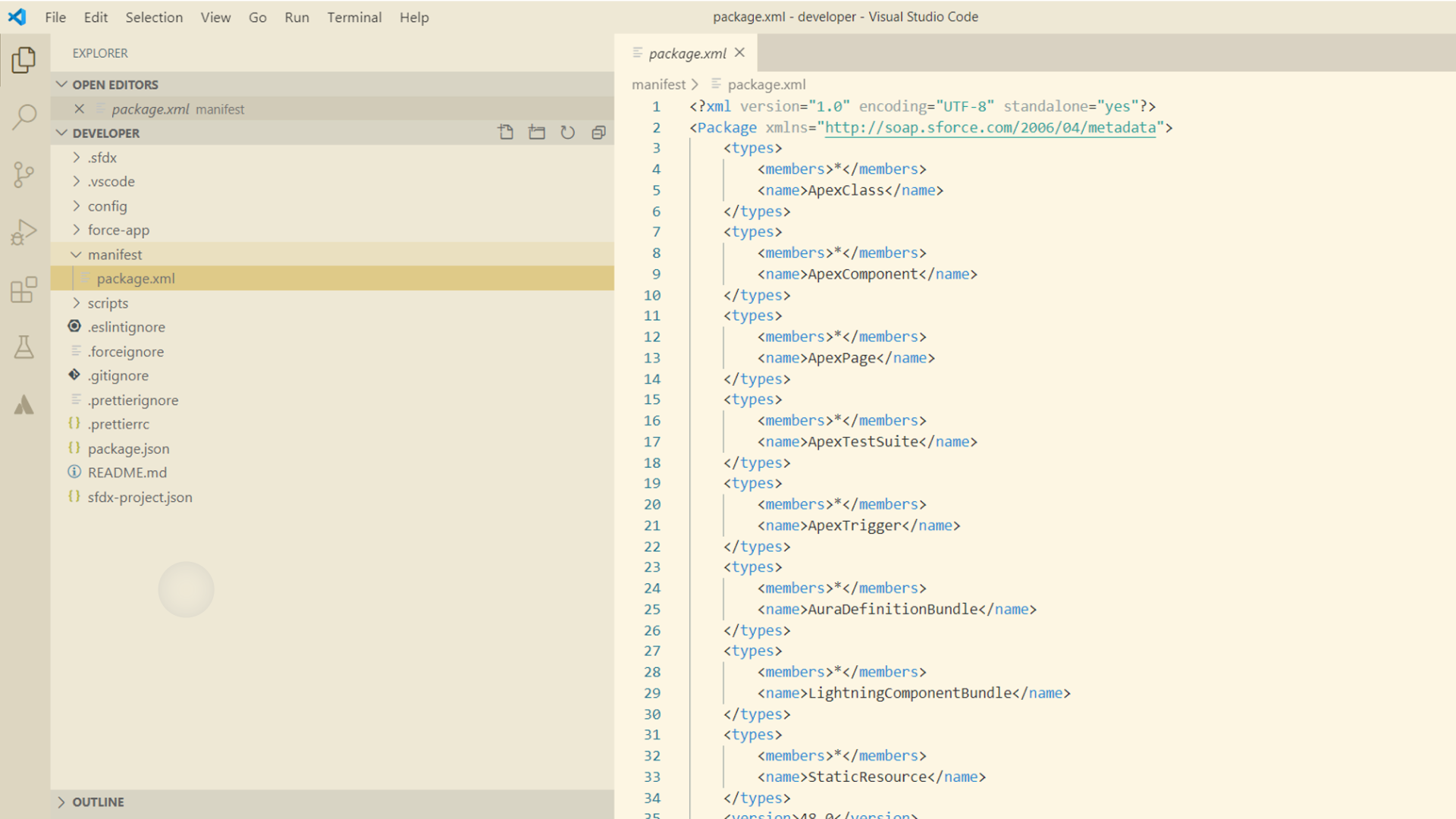 Visual Studio Code – Salesforce DX with GIT – Abhishek